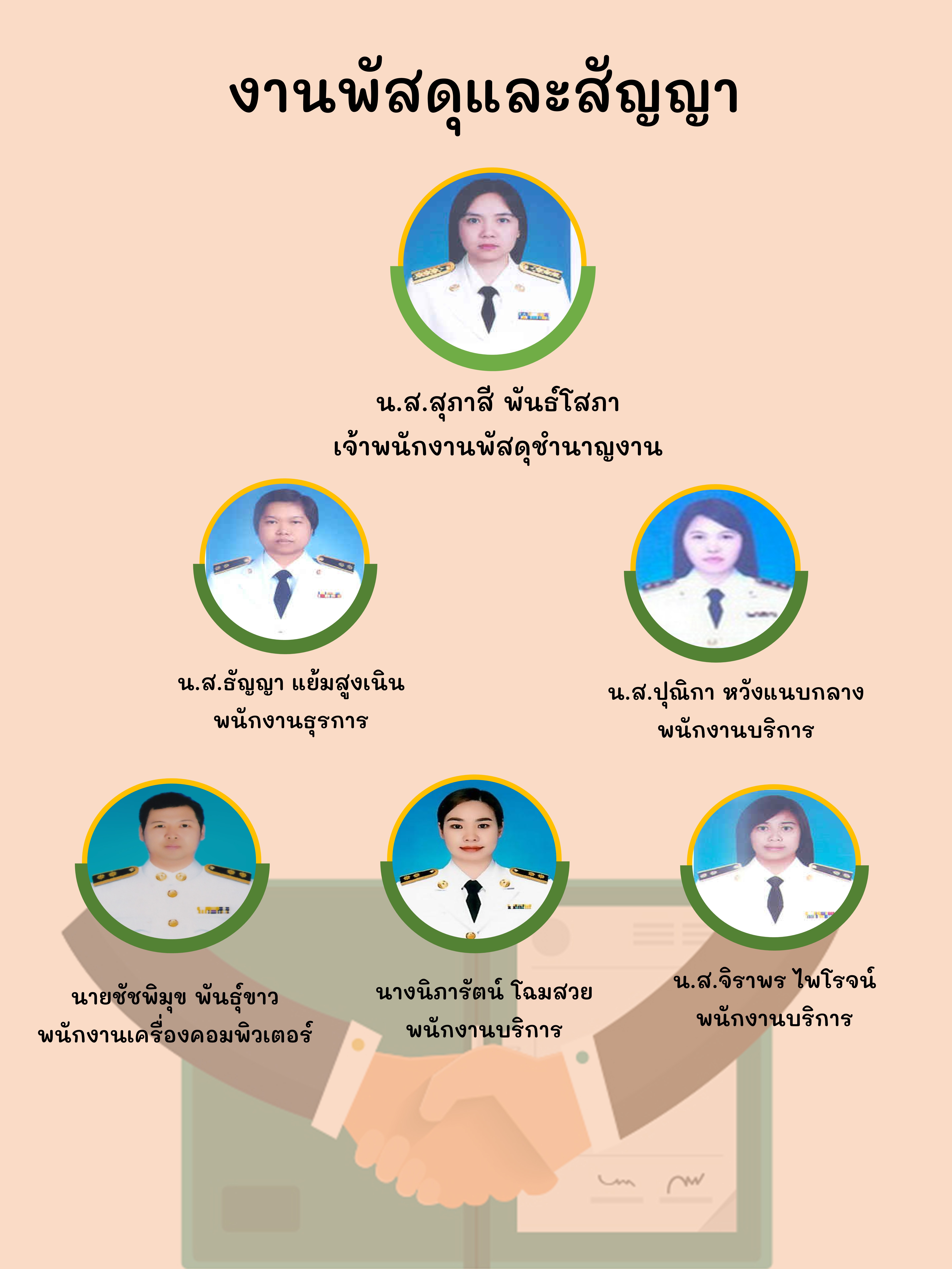 งานพัสดุและสัญญา