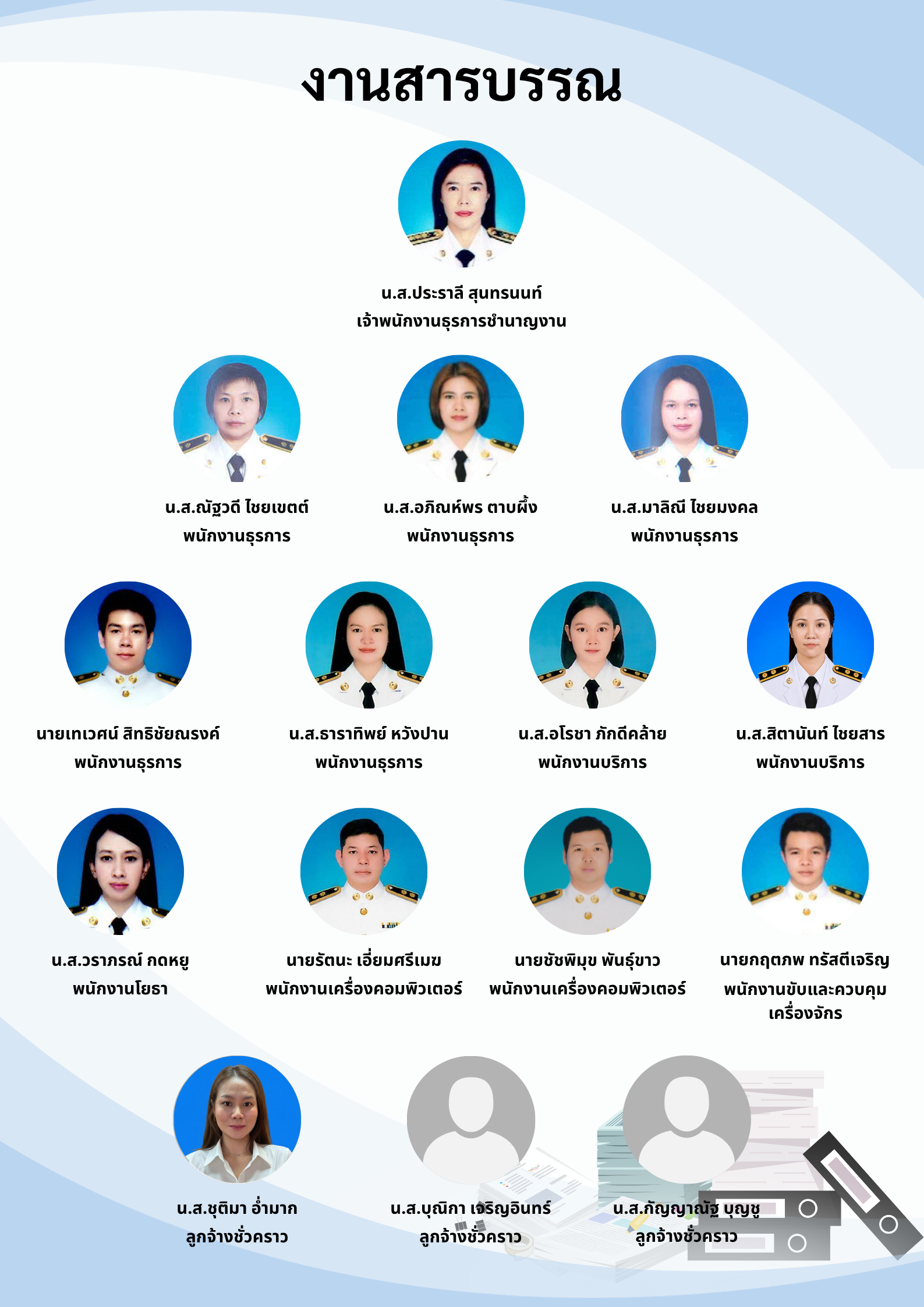 งานสารบรรณ